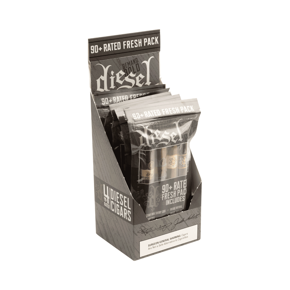 Diesel 90+ Rated 4-Pack Sampler, , cigars